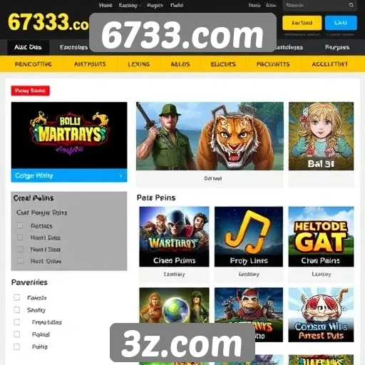 Comparação com outros sites de jogos populares