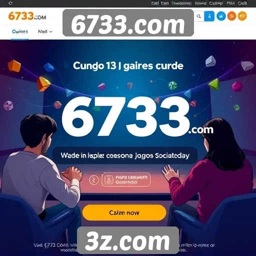 6733.com: uma nova plataforma para jogos sociais