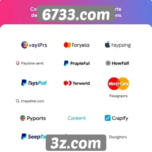 Exploração dos métodos de pagamento disponíveis em 6733.com